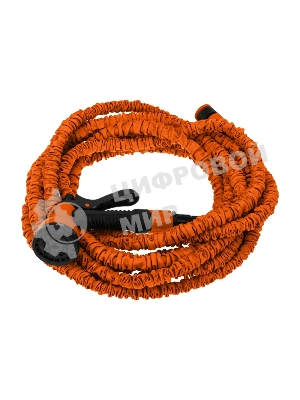 Набор поливочный, растягивающийся шланг 45 м, пистолет 7 режимов, соединитель Четыре Сезона