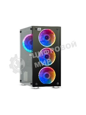 Компьютерный корпус Minitower ExeGate Mistery X2-NPX500