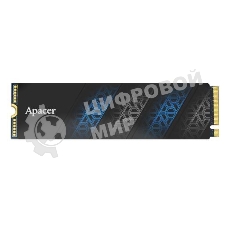 Накопитель SSD Apacer AS2280P4U PRO, 512Gb, PCIe 3.0 x4, M.2 2280, NVMe, R/W 3500/2300, с радиатором