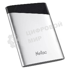Внешний SSD Netac Z6S 480Gb USB 3.2 Gen 2 Type-C External SSD, R/W up to 550MB/480Mb/s,with USB-C to USB-A cable and USB-A to USB-C adapter