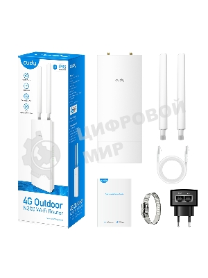 Точка доступа Cudy LT400 (LT400 OUTDOOR) N300 3G/4G белый