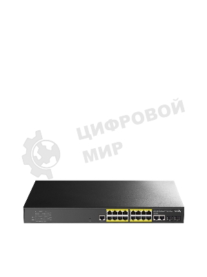 Коммутатор Cudy GS2018PS2-200W (L2) 16x1 Гбит/с 2SFP 16PoE+ 200W управляемый