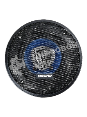 Колонки автомобильные Digma DCA-B402 160Вт 90дБ 4Ом 10см (4дюйм) (ком.:2кол.) коаксиальные двухполосные