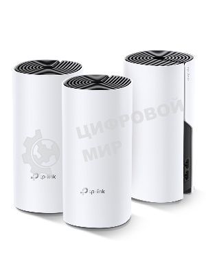 Бесшовный Mesh роутер TP-Link Deco M4 (DECO M4(3-PACK)) AC1200 10/100/1000BASE-TX (упак.:3шт)