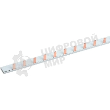 Шина IEK YNS21-1-063-22-12 соединительная типа PIN (12 штырей) 1Р 63А 22 см IEK