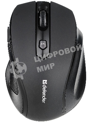 Комплект клавиатура+мышь Defender Berkeley C-925 беспроводной, USB, 1600 DPI, чёрный
