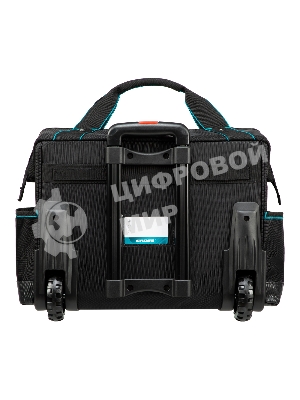 Сумка для инструмента Gross 460х240х340мм, выдвижная рукоятка, колеса