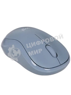 Мышь беспроводная Logitech M221 голубой, 1000 dpi, радиоканал, USB, кнопки - 3