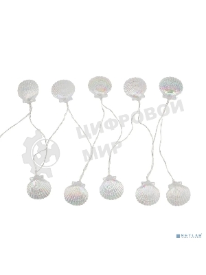 Каскад Lamper Хранитель жемчужины LED 4 м с выносной солнечной панелью 2 м и аккумулятором, холодное белое свечение