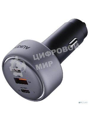 Автомобильное зарядное устройство Aukey Pathfinder 100W серый ACC-CC-P3