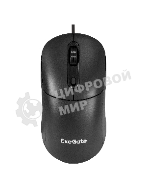 Мышь проводная ExeGate Professional Standard SL-9063 черный, 3600 dpi, USB, кнопки - 4