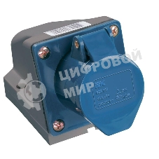 Розетка ОП 32А 220В 2P+PЕ ССИ-123 IP44 IEK PSR11-032-3