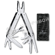 Мультитул Victorinox Swiss Tool MX (3.0327.MN) 115мм 26функц. чехол нейлоновый серебристый подар.коробка