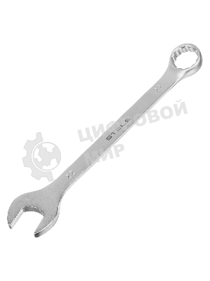 Набор ключей комбинированных 6-22 мм, 12 шт., CrV, матовый хром Stels