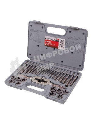 Набор метчиков и плашек Matrix MASTER М3 - М12, 31 предмет