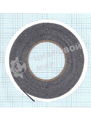 Скотч 3M двухсторонний для монтажа тачскринов, черный, ширина 2мм, длина 55м