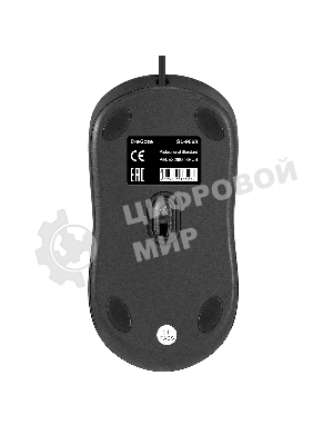 Мышь проводная ExeGate Professional Standard SL-9063 черный, 3600 dpi, USB, кнопки - 4