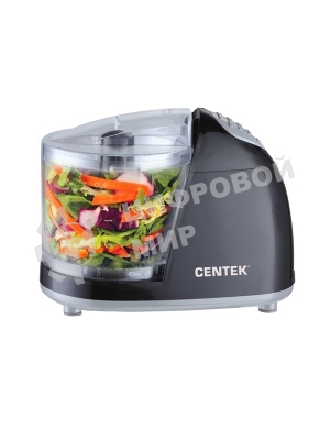 Измельчитель Centek CT-1390 черный (черн) 300Вт, стакан 350 мл, импульсный режим работы
