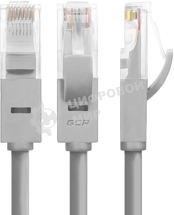 Патч-корд Greenconnect прямой 40.0m, UTP кат.5e, серый, позолоченные контакты, 24 AWG, литой, GCR-LNC03-40.0m, ethernet high speed 1 Гбит/с, RJ45, T568B Greenconnect Патч-корд прямой 40.0m, UTP кат.5e, серый, позолоченные контакты, 24 AWG, литой, GCR-LNC03-40.0m, ethernet high speed 1 Гбит/с, RJ45, T568B