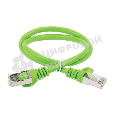 Патч-корд ITK PC02-C5EFL-5M FTP вилка RJ-45-вилка RJ-45 cat.5е 5м зеленый LSZH (уп.:1шт)