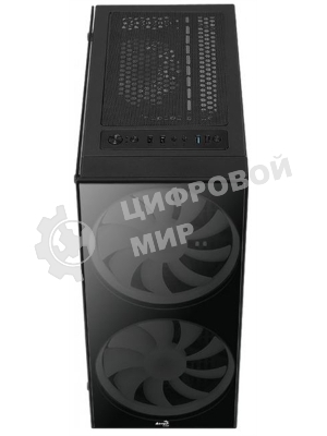 Компьютерный корпус Aerocool/Formula Python (3xUSB, 2xAudio, 0.5 мм,2x200 мм FAN, прозрачная стенка-закаленное стекло, ATX, без БП)