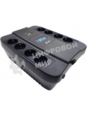 Источник бесперебойного питания Powercom Spider SPD-550U LCD 330Вт 550ВА черный