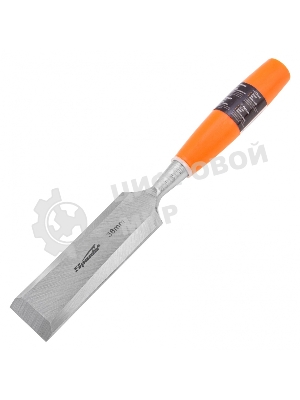Стамеска Sparta 38 мм, плоская, пластиковая рукоятка