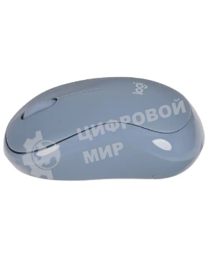 Мышь беспроводная Logitech M221 голубой, 1000 dpi, радиоканал, USB, кнопки - 3