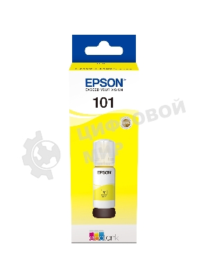 Чернила Epson L101 C13T03V44A желтый (70 мл) для Epson L4150/L4160/L6160/L6170/L6190