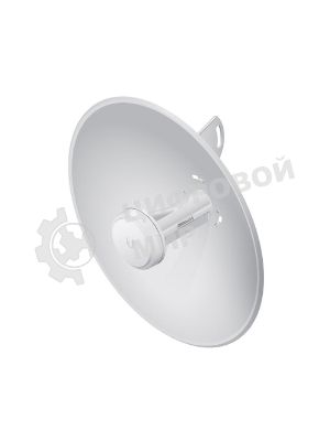 Точка доступа Ubiquiti ISP PBE-M2-400 10/100BASE-TX компл.:параболический отражатель/антенна/крепления/адаптер белый