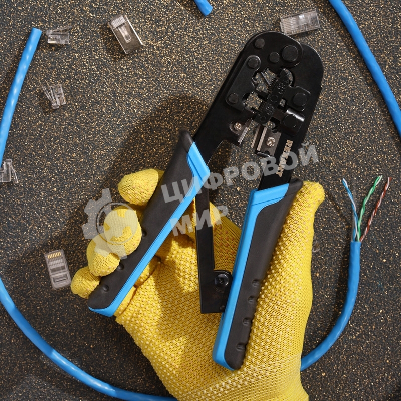 Кримпер для обжима Rexant HT-568R (12-3432-1) 8P8C/6P6C (HT-568R) (TL-568R)