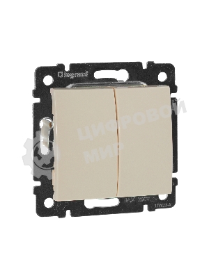 Переключатель Legrand 774308 Valena 2напр., 2-кл., сл. кость
