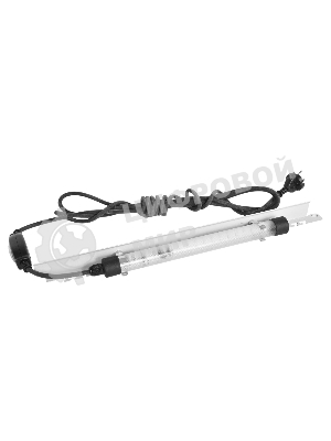 Панель осветительная Rem, с кронштейном серого цвета, 1U, 40х484х35 мм (ВхШхГ), 230V, 19