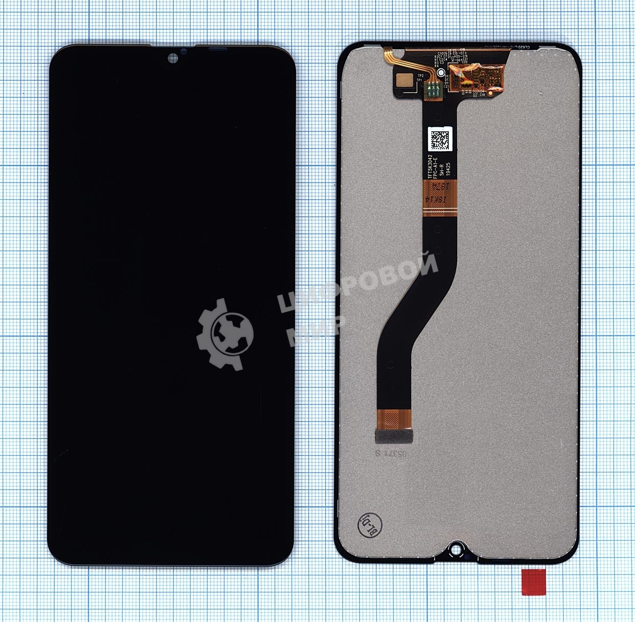 Дисплей для Samsung Galaxy A10S SM-A107F (TFT) черный