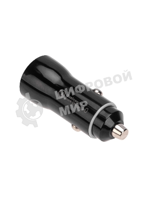 Автозарядка в прикуриватель Rexant АЗУ USB-A (QC 3.0)+USB-C (PD), 38Вт черный