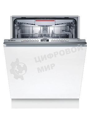 Встраиваемая посудомоечная машина Bosch SPV4HMX65Q, серебристый, 45 см, 10 компл., 45 дБ, класс A+