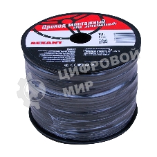 Провод ПГВА Rexant 1х1.50 мм², черный, бухта 100 м