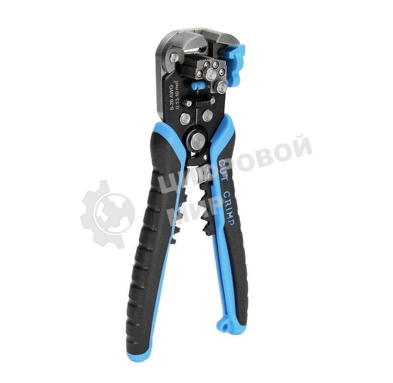 Инструмент КВТ WS-11 снятие изоляции: 0.05–10 мм2, резка до 10 мм2, снятие ВВГ-П, ПУНП, опрессовка