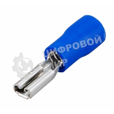 Клемма плоская Rexant изолированная гнездо 3.8 мм 1.5-2.5 мм² (РПи-м 2.5-(2.8)/РПИм 2-250)