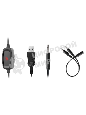 Гарнитура Bloody G575P чёрный, проводная