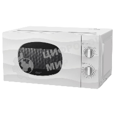 Микроволновая печь ECON ECO-2038M белый, 20 л, 700 Вт, переключатели - поворотный механизм