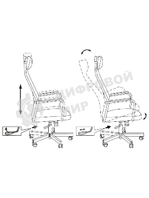 Кресло игровое Zombie ONE черный TW-01 3C11 сетка/ткань с подголов. крестовина металл