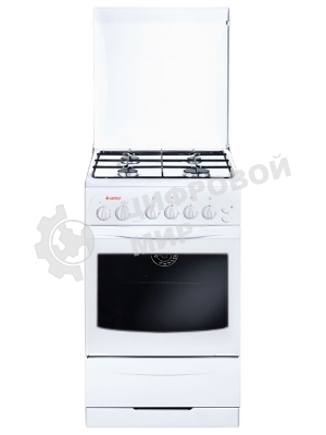 Плита газовая Gefest ПГ 3200-05 белый, конфорок 4 шт, духовка 42 л, 50 см x 85 см x 57 см