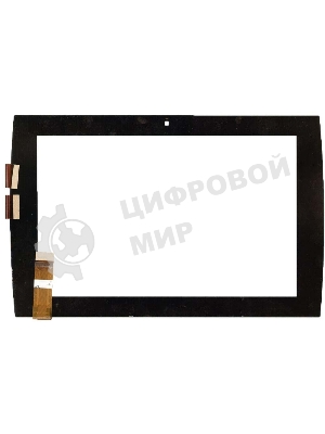 Сенсорное стекло (тачскрин) для Asus Eee Pad Slider SL101 черное
