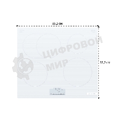 Индукционная варочная панель Bosch Serie 6 PIF612BB1E белый