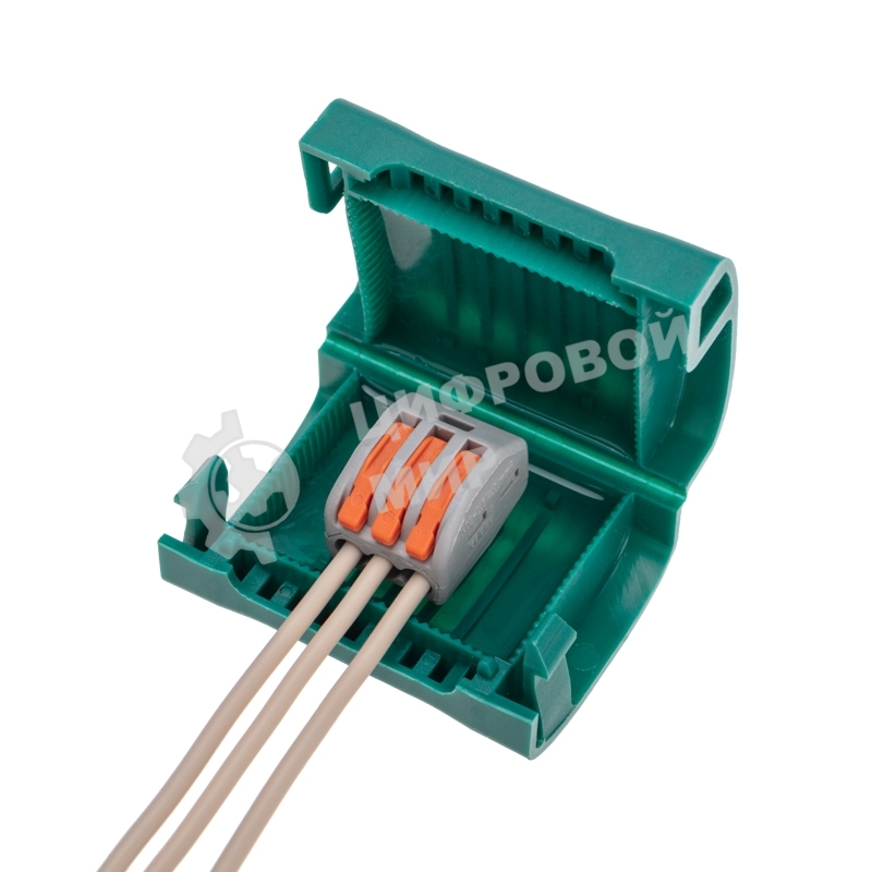 Коробка влагозащитная гелевая для клемм Rexant СМК 3-проводных