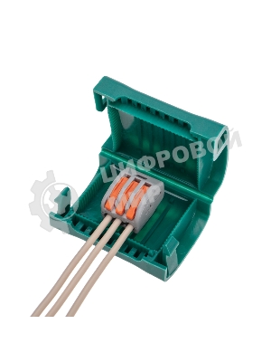 Коробка влагозащитная гелевая для клемм Rexant СМК 3-проводных