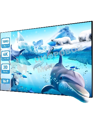 Экран на раме Cactus 127x224см Alr Expert CS-PSALRE-224X127-WM 16:9 настенный натяжной черный