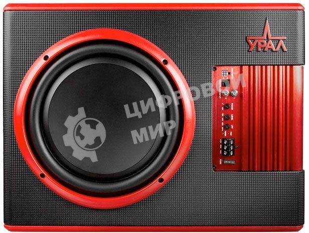 Сабвуфер автомобильный Ural АС-У12А 300Вт активный (30 см/12