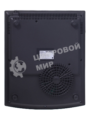 Плита настольная электрическая Hyundai HYC-0102 серебристый/черный стеклокерамика